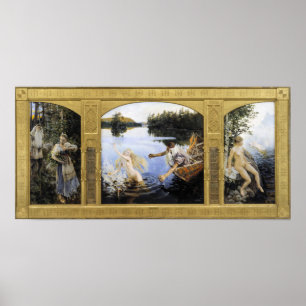 Akseli Gallen-Kallela - Aino Myth Poster
