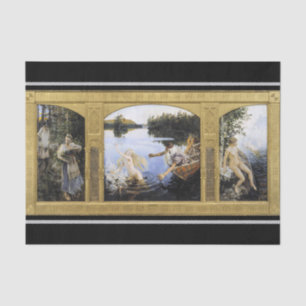 Akseli Gallen-Kallela - Aino Myth Tissue Paper