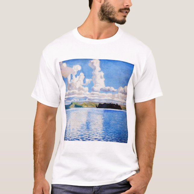 Akseli Gallen-Kallela - Cloud Towers T-Shirt (Front)