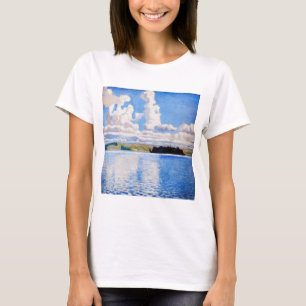 Akseli Gallen-Kallela - Cloud Towers T-Shirt