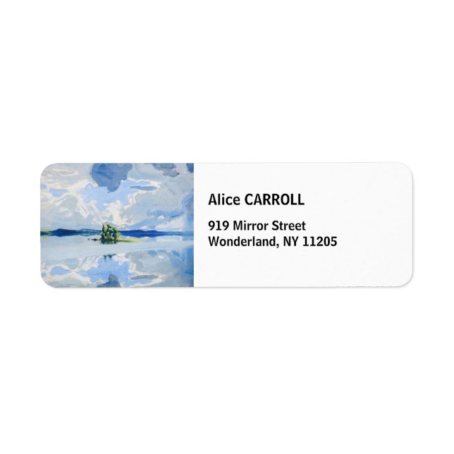 Akseli Gallen-Kallela - Clouds above a Lake (Front)