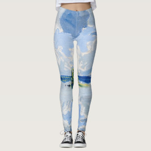 Akseli Gallen-Kallela - Clouds above a Lake Leggings