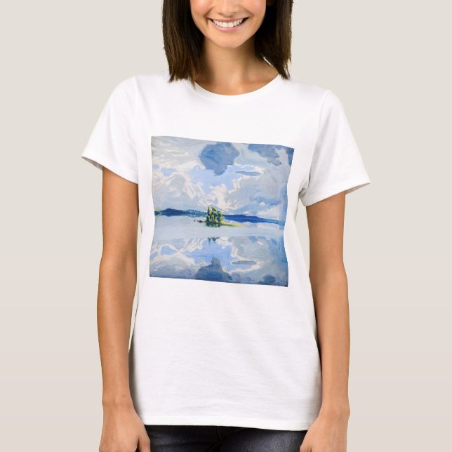 Akseli Gallen-Kallela - Clouds above a Lake T-Shirt (Front)