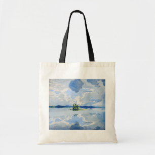 Akseli Gallen-Kallela - Clouds above a Lake Tote Bag