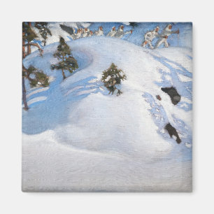 Akseli Gallen-Kallela - February Vision Magnet