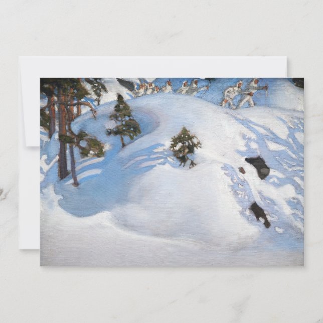 Akseli Gallen-Kallela - February Vision Thank You Card (Front)