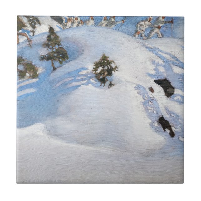 Akseli Gallen-Kallela - February Vision Tile (Front)