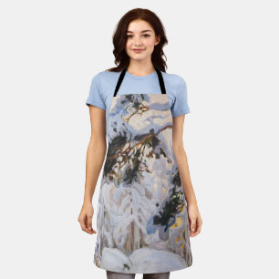 Akseli Gallen-Kallela - Forest in Winter Apron