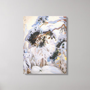 Akseli Gallen-Kallela - Forest in Winter Canvas Print