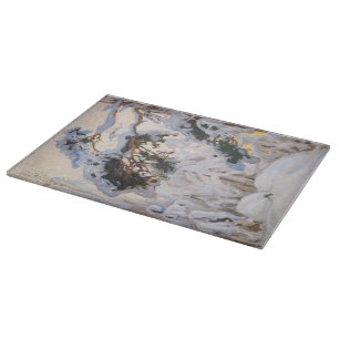 Akseli Gallen-Kallela - Forest in Winter Cutting Board