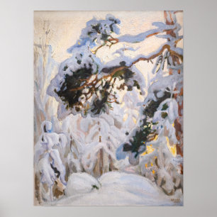 Akseli Gallen-Kallela - Forest in Winter Poster