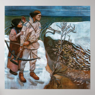 Akseli Gallen-Kallela - Joukahainen's Revenge Poster