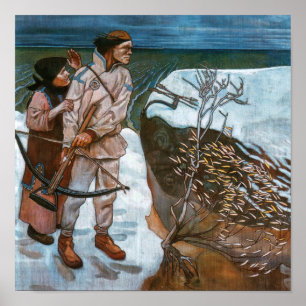 Akseli Gallen-Kallela - Joukahainen's Revenge Poster