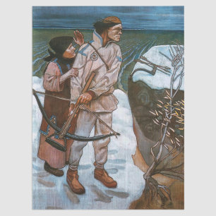 Akseli Gallen-Kallela - Joukahainen's Revenge Tissue Paper