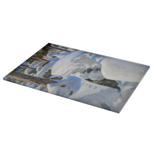 Akseli Gallen-Kallela - Lair of the Lynx Cutting Board