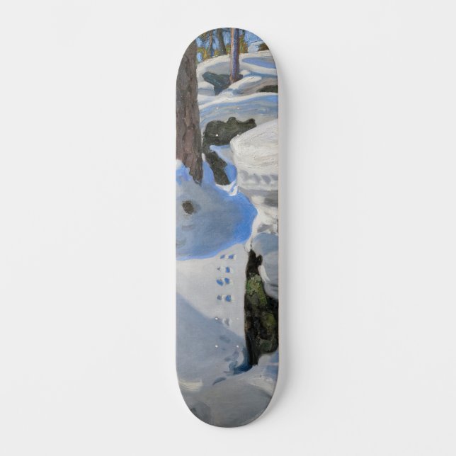 Akseli Gallen-Kallela - Lair of the Lynx Skateboard (Front)