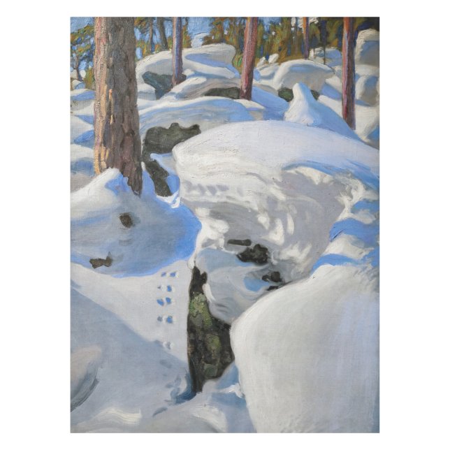Akseli Gallen-Kallela - Lair of the Lynx Tablecloth (Front)