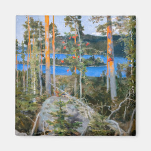 Akseli Gallen-Kallela - Lake in the Wilderness Magnet