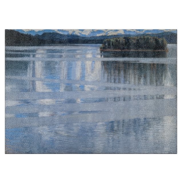 Akseli Gallen-Kallela - Lake Keitele Cutting Board (Front)