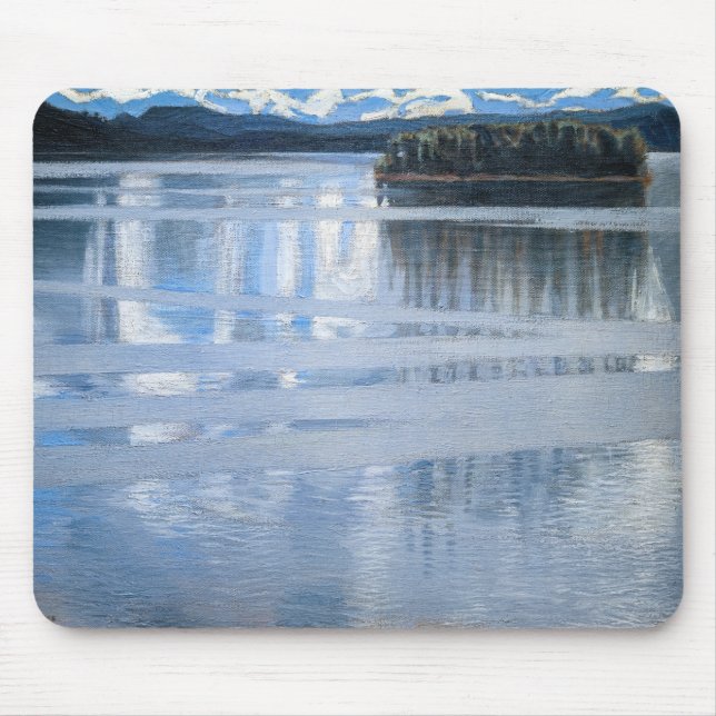 Akseli Gallen-Kallela - Lake Keitele Mouse Mat (Front)
