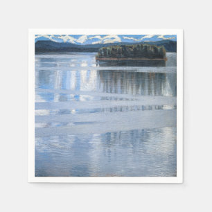 Akseli Gallen-Kallela - Lake Keitele Napkin