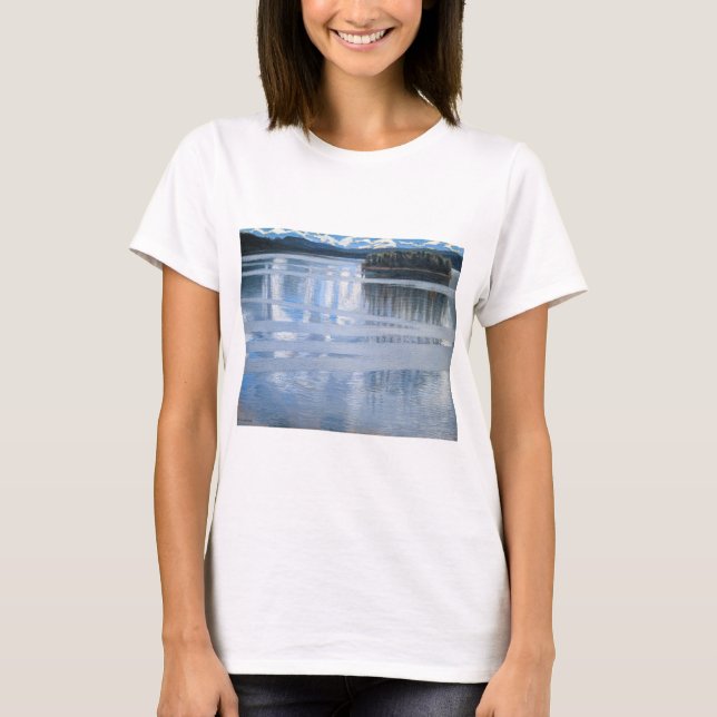 Akseli Gallen-Kallela - Lake Keitele T-Shirt (Front)