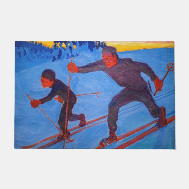 Akseli Gallen-Kallela - Skiers Doormat (Front)