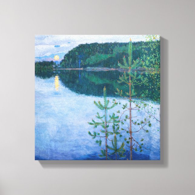 Akseli Gallen-Kallela - Spring Night Canvas Print (Front)