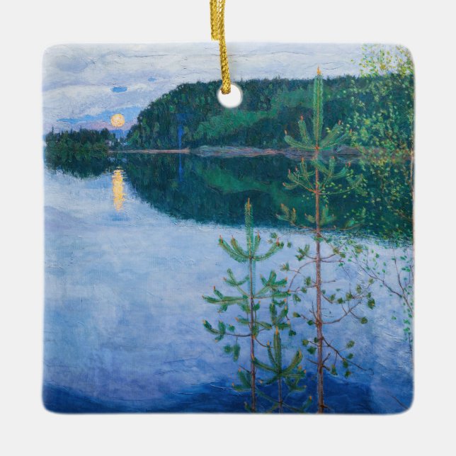 Akseli Gallen-Kallela - Spring Night Ceramic Ornament (Front)