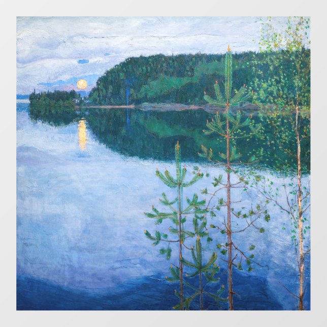 Akseli Gallen-Kallela - Spring Night Window Cling (Sheet)