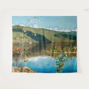 Akseli Gallen-Kallela - Thunderclouds on Horizon Tapestry