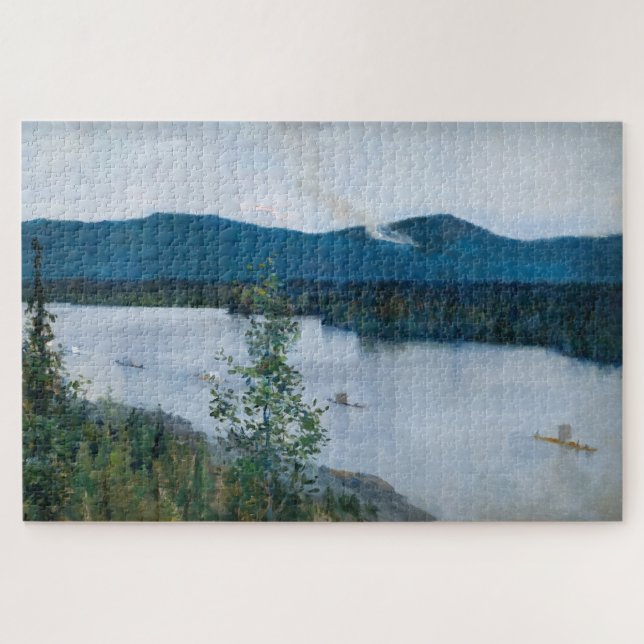 Akseli Gallen-Kallela - Vuokatti Jigsaw Puzzle (Horizontal)