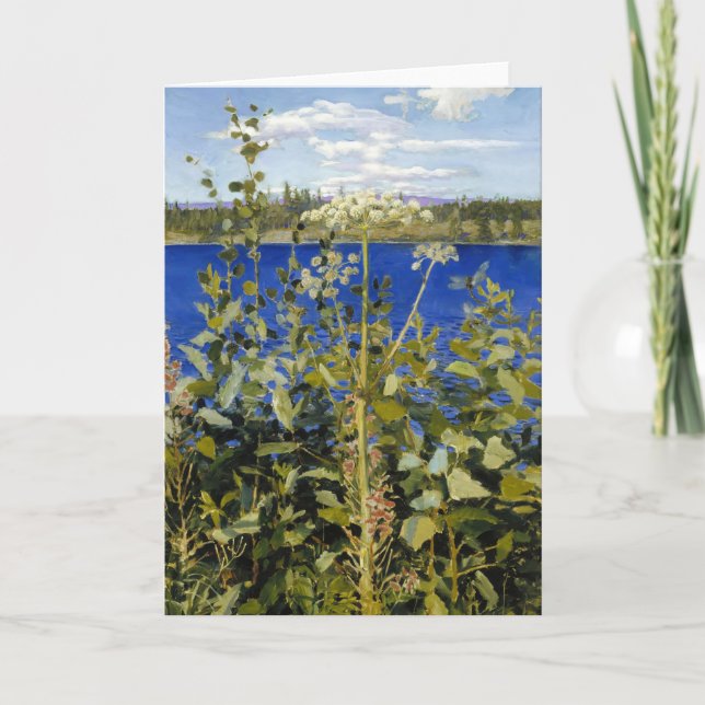 Akseli Gallen-Kallela - Wild Angelica Card (Front)