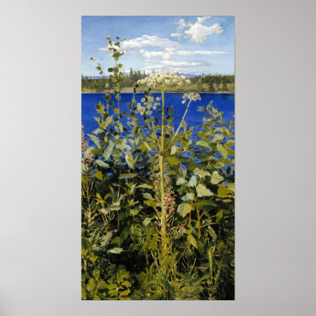 Akseli Gallen-Kallela - Wild Angelica Poster (Front)