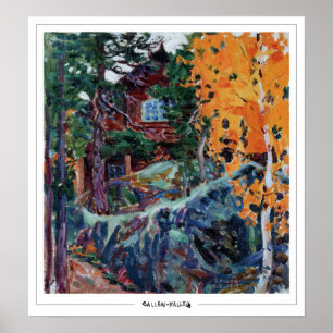 Akseli Gallen-Kallela Zedign Art Poster #6