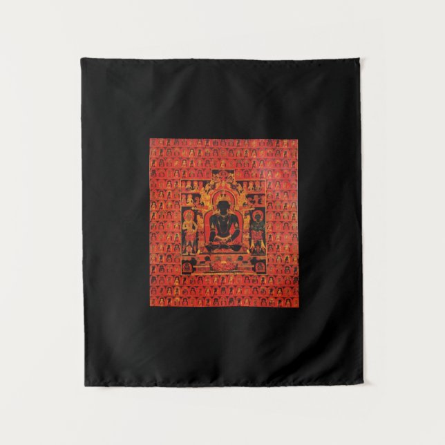 Akshobya Wisdom Buddha Tapestry (Front)