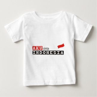 aku cinta indonesia baby T-Shirt