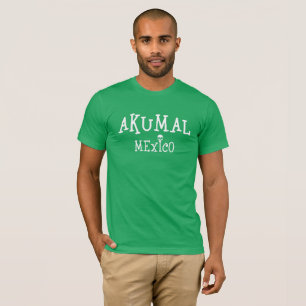 Akumal Mexico Design - Bella+Canvas Jersey Short S T-Shirt