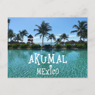 Akumal Mexico Design - Standard Postcard