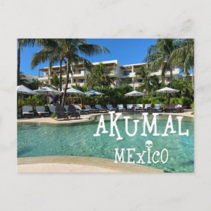 Akumal Mexico Design - Standard Postcard