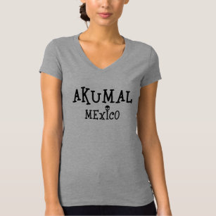 Akumal Mexico Design - Women's Bella+Canvas Jersey T-Shirt