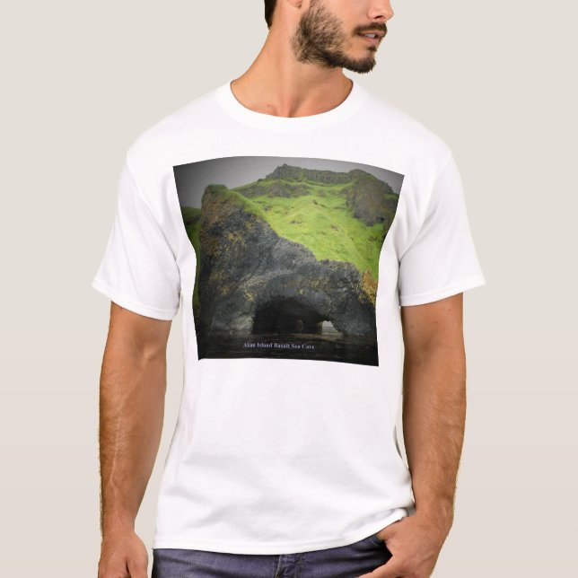Akun Island Basalt Sea Cave T-Shirt (Front)
