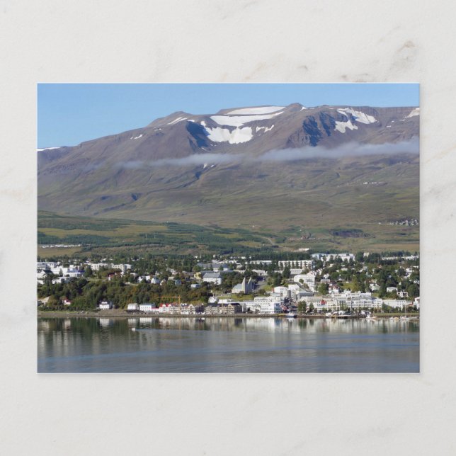 Akureyri, Iceland, Panorama Postcard (Front)