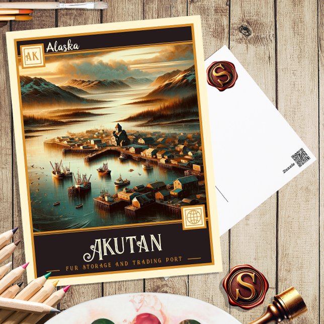 Akutan, Alaska | Vintage Postcard (Creator Uploaded)