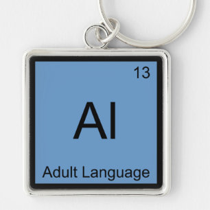 Al - Adult Language Funny Chemistry Element Symbol Key Ring