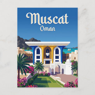 Al Alam Palace Oman Postcard