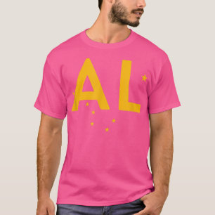 AL - Alaska Three Part Combo Design - Alaskan Flag T-Shirt