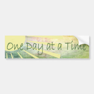 Al-anon - One Day At A Time Bumper Sticker
