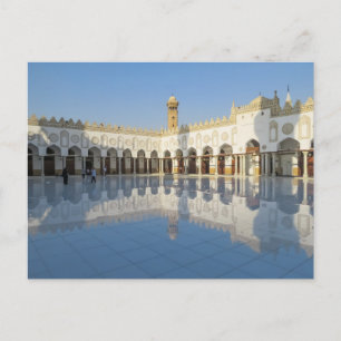 Al-Azhar Mosque Islamic Cairo Egypt Masjids Photos Postcard