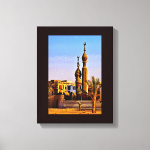 Al Balad Mosque Canvas Print